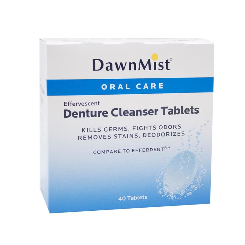 DUKAL Denture Cleanser Tablets Bx40 Box of 40 (Pack of 5) - Personal Care >> Oral Care - DUKAL