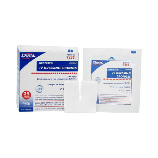 Dukal Sponge I.V. Drain 2 X 2 6Ply Str C700 - Item Detail - Dukal