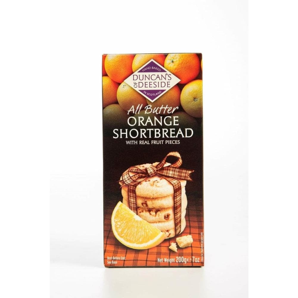 DUNCAN Grocery > Bread DUNCAN: All Butter Orange Shortbread, 7.3 oz