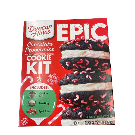 Duncan Hines EPIC Baking Kit Chocolate Peppermint Cookie Kit 21.72 oz. - Duncan