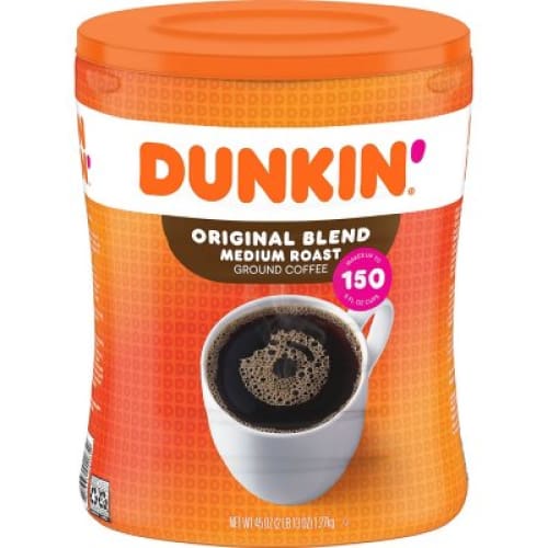 Dunkin’ Donuts Original Blend Ground Coffee Medium Roast (45 oz.) - Dunkin’ Donuts