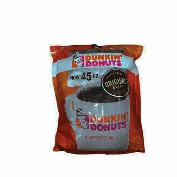 Dunkin' Donuts Original Blend Ground Coffee, Medium Roast (45 oz.) - ShelHealth.Com