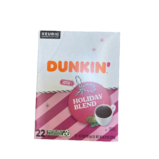Dunkin Limited Edition Holiday Blend Keurig Capsules 22 Count - Dunkin