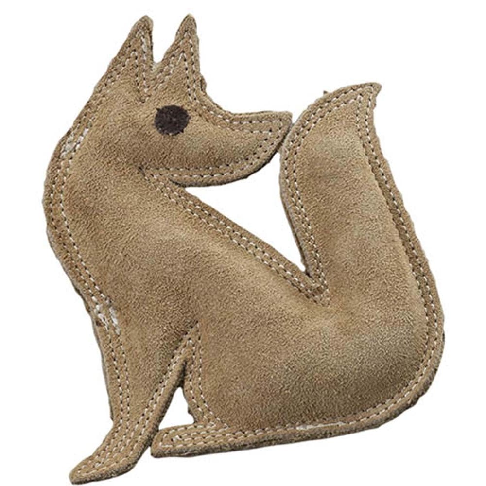 Dura-Fused Leather Dog Toy Fox Brown Small - Pet Supplies - Dura-Fused