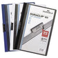 Durable Duraclip Report Cover With Clip Fastener 8.5 X 11 Clear/navy 25/box - School Supplies - Durable®