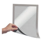 Durable Duraframe Magnetic Sign Holder 5.5 X 8.5 Silver Frame 2/pack - Office - Durable®