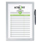 Durable Duraframe Note Sign Holder 8.5 X 11 Silver Frame - Office - Durable®