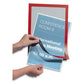 Durable Duraframe Sign Holder 8.5 X 11 Red Frame 2/pack - Office - Durable®
