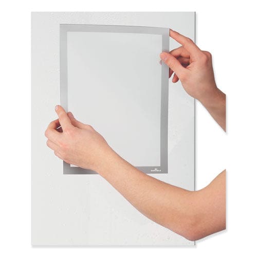 Durable Duraframe Sun Sign Holder 11 X 17 Silver Frame 2/pack - Office - Durable®