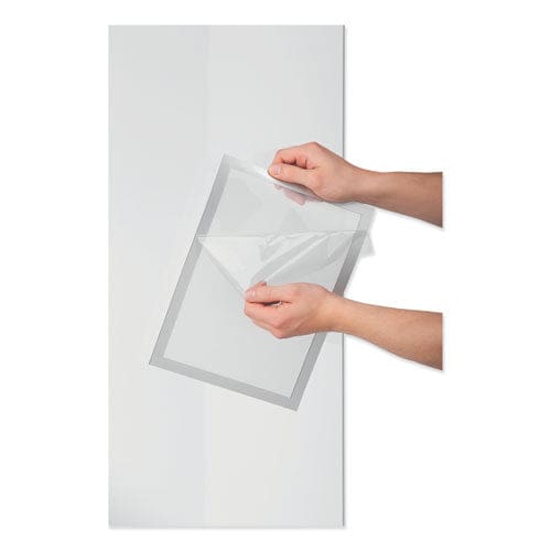 Durable Duraframe Sun Sign Holder 8.5 X 11 Silver Frame 2/pack - Office - Durable®