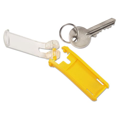 Durable Key Tags For Locking Key Cabinets Plastic 1.13 X 2.75 Assorted 24/pack - Office - Durable®