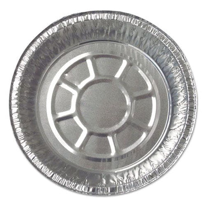 Durable Packaging Aluminum Round Containers 22 Gauge 24 Oz 7 Diameter X 1.75h Silver 500/carton - Food Service - Durable Packaging