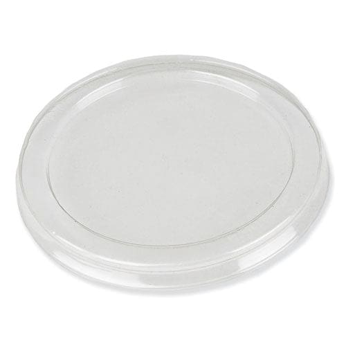 Durable Packaging Dome Lids For 3.25 Round Containers 3.25 Diameter Clear Plastic 1,000/carton - Food Service - Durable Packaging