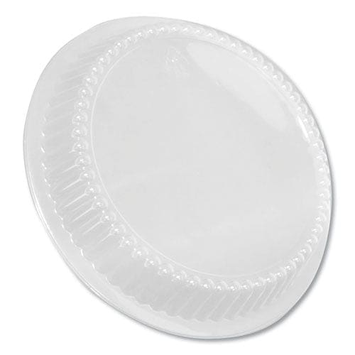 Durable Packaging Dome Lids For 8 Round Containers 8 Diameter X 1.56h Clear Plastic 500/carton - Food Service - Durable Packaging