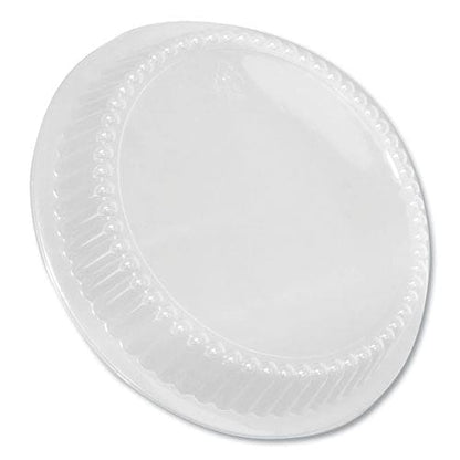 Durable Packaging Dome Lids For 8 Round Containers 8 Diameter X 1.56h Clear Plastic 500/carton - Food Service - Durable Packaging
