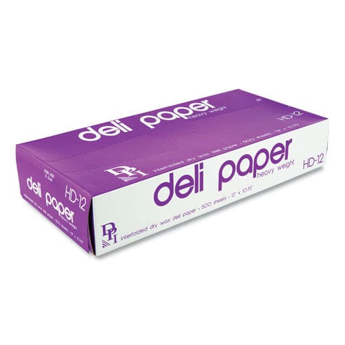 Durable Packaging Interfolded Deli Sheets 10.75 X 12 Heavyweight 500 Sheets/box 12 Boxes/carton - Food Service - Durable Packaging