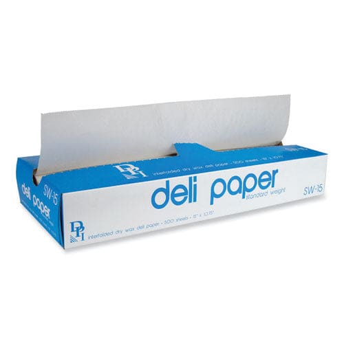 Durable Packaging Interfolded Deli Sheets 10.75 X 15 Standard Weight 500 Sheets/box 12 Boxes/carton - Food Service - Durable Packaging