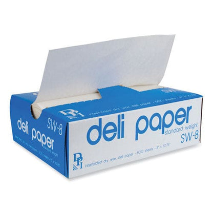 Durable Packaging Interfolded Deli Sheets 10.75 X 8 Standard Weight 500 Sheets/box 12 Boxes/carton - Food Service - Durable Packaging
