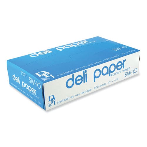Durable Packaging Interfolded Deli Sheets 10.75 X 10 Standard Weight 500 Sheets/box 12 Boxes/carton - Food Service - Durable Packaging