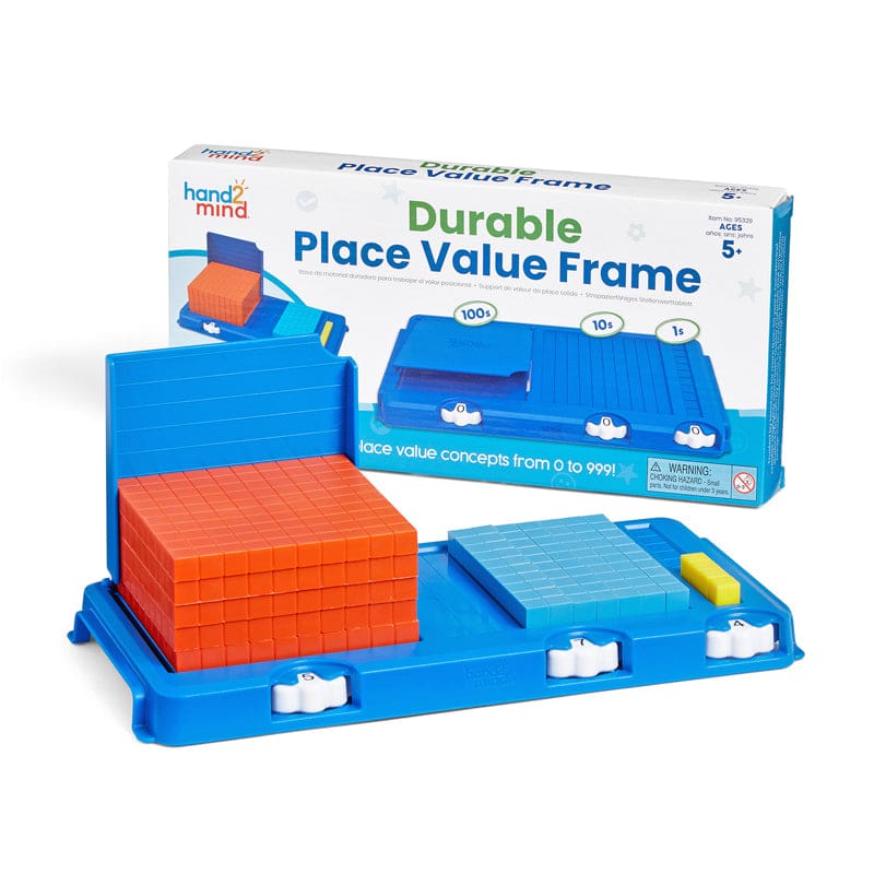 Durable Place Value Frame (New Item With Future Availability Date) (Pack of 2) - Base Ten - Learning Resources