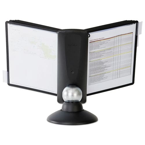 Durable Sherpa Motion Desk Reference System 10 Panels Black Borders - Office - Durable®