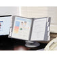 Durable Sherpa Motion Desk Reference System 10 Panels Gray Borders - Office - Durable®