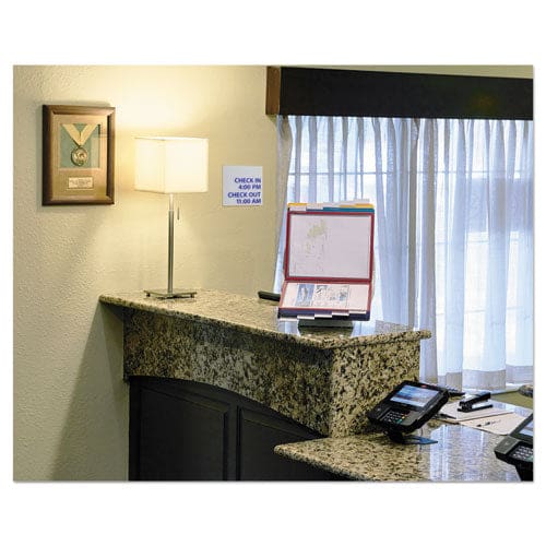 Durable Vario Pro Desktop Reference System 10 Panels Legal Assorted Borders And Panels - Office - Durable®