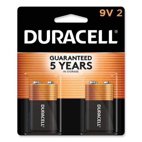 Duracell Coppertop Alkaline 9v Batteries 2/pack - Technology - Duracell®