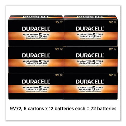 Duracell Coppertop Alkaline 9v Batteries 72/carton - Technology - Duracell®