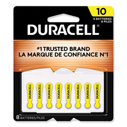 Duracell Hearing Aid Battery #10 8/pack - Technology - Duracell®