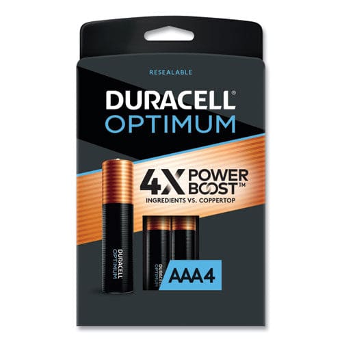Duracell Optimum Alkaline Aaa Batteries 4/pack - Technology - Duracell®
