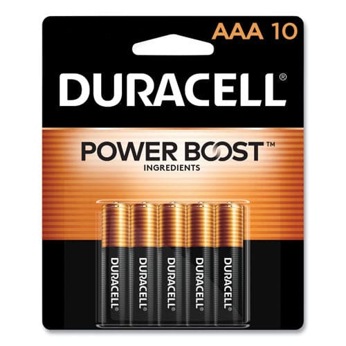 Duracell Power Boost Coppertop Alkaline Aaa Batteries 10/pack - Technology - Duracell®