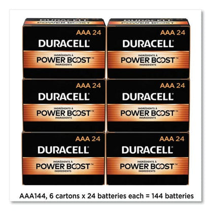 Duracell Power Boost Coppertop Alkaline Aaa Batteries 144/carton - Technology - Duracell®