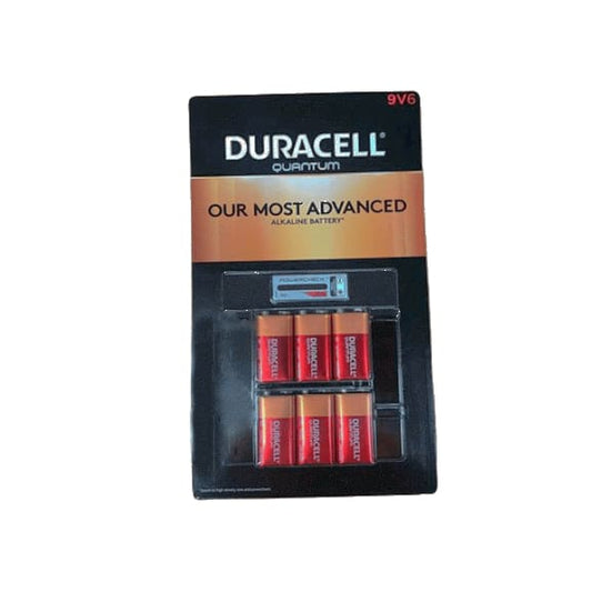Duracell Quantum 9V Batteries, 6 ct. - ShelHealth.Com