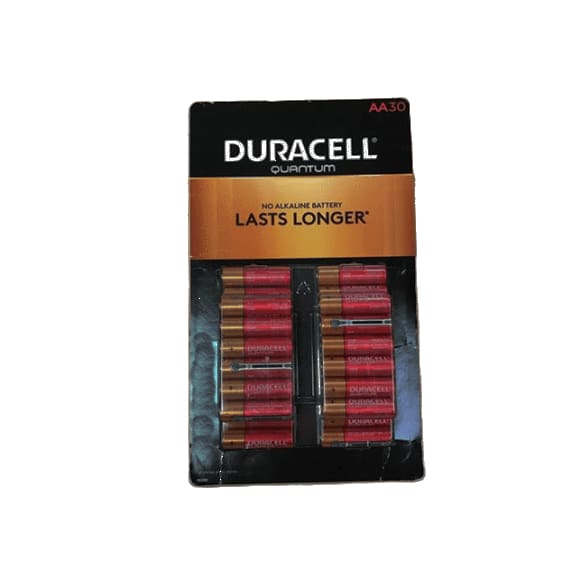 Duracell Quantum AA Batteries, 30 ct. - ShelHealth.Com