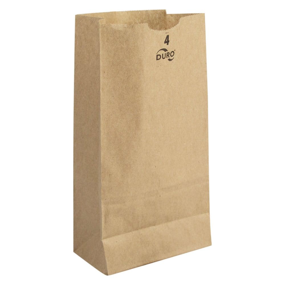Duro 4# Kraft Grease Resistant Pastry & Cookie Bag (500 ct.) - New Grocery & Household - Duro