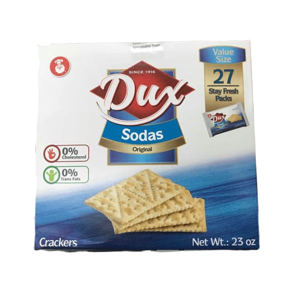 Dux Sodas Original Crackers, 23 oz - ShelHealth.Com