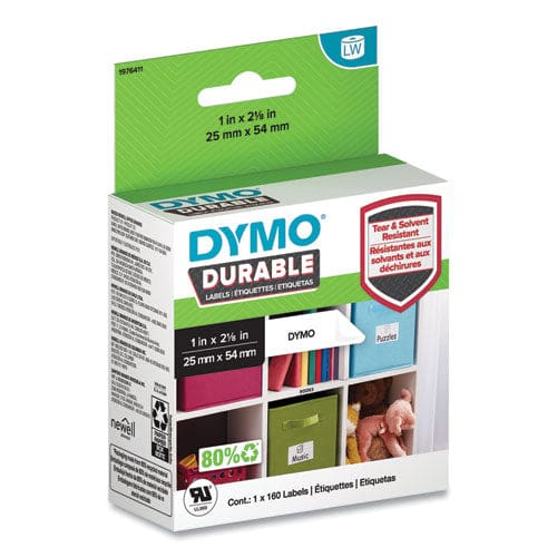 DYMO Lw Durable Multi-purpose Labels 1 X 2.12 160 Labels/roll - Technology - DYMO®