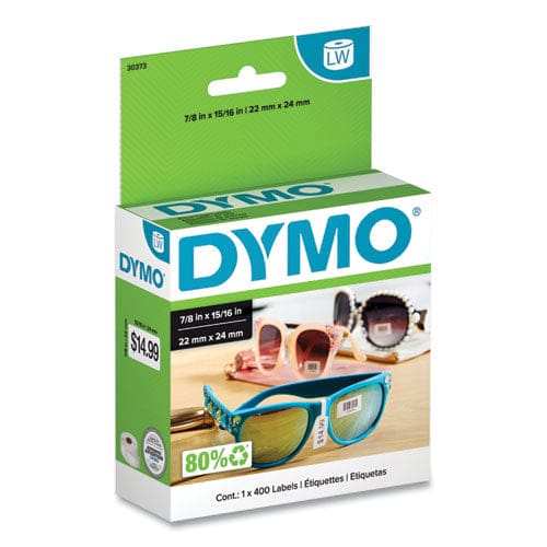 DYMO Lw Price Tag Labels 0.93 X 0.87 White 400 Labels/roll - Technology - DYMO®