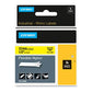 DYMO Rhino Permanent Vinyl Industrial Label Tape 0.5 X 18 Ft White/black Print - Technology - DYMO®