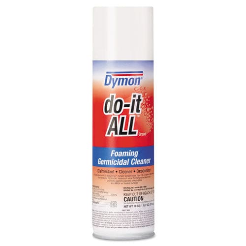 Dymon Do-it-all Germicidal Foaming Cleaner 18 Oz Aerosol Spray - School Supplies - Dymon®