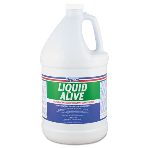 Dymon Liquid Alive Enzyme Producing Bacteria 1 Gal Bottle 4/carton - Janitorial & Sanitation - Dymon®