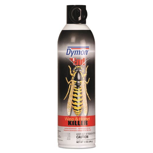 Dymon The End. Wasp And Hornet Killer 12 Oz Aerosol Spray 12/carton - Janitorial & Sanitation - Dymon®