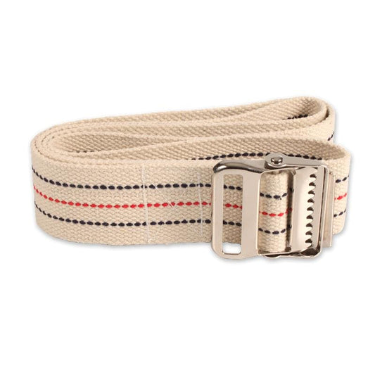 Dynarex Gait Belt Metal Buckle 60In White (Pack of 2) - Durable Medical Equipment >> Transfer Equipment - Dynarex