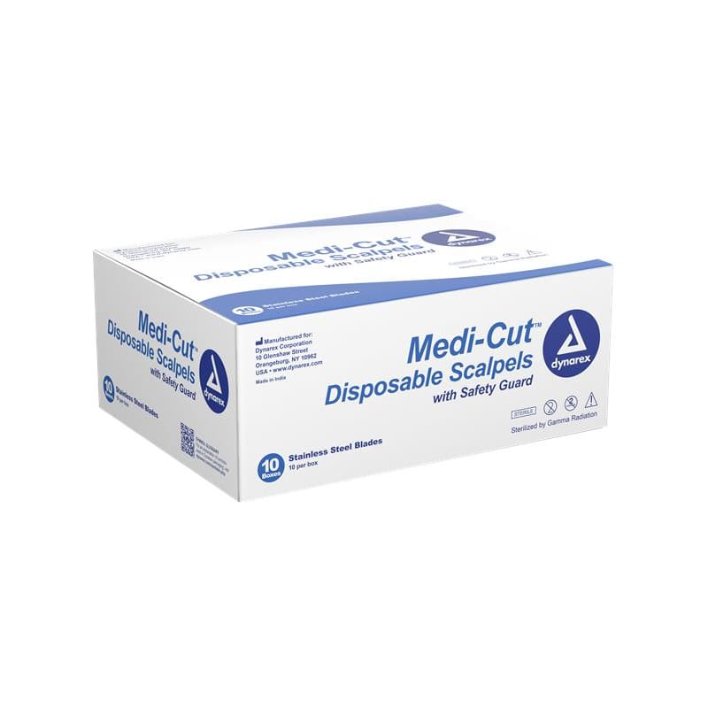 Dynarex Scalpel Disposable #21 Sterile Box of 10 (Pack of 2) - Nursing Supplies >> Nursing Misc - Dynarex