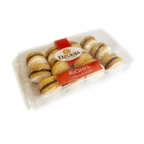 DZuKIJOS BUcINYS Cookies with Apple Jam Filling 10.58 oz. (300 g.) - Dzukija