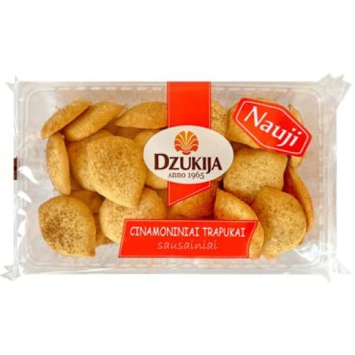 DZuKIJOS CINAMONINIAI TRAPUKAI Cinnamon Cookies 7.05 oz. (200 g.) - Dzukija