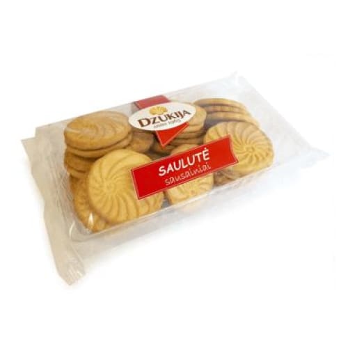 DZuKIJOS SAULUTe Vanilla Flavour Cookies 7.76 oz. (220 g.) - Dzukija