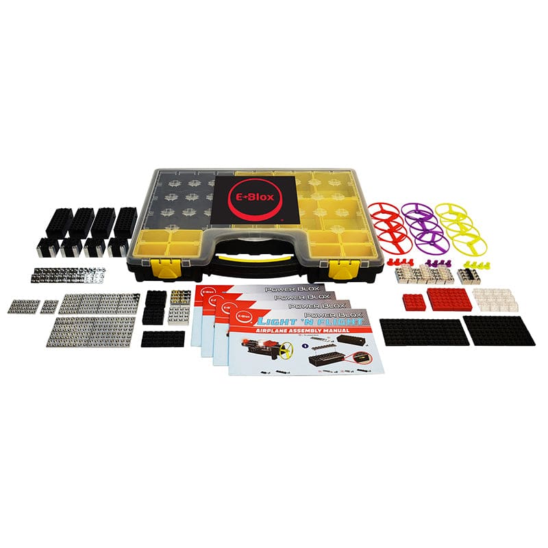 E-Blox Class Set 3D Lights & Motor - Blocks & Construction Play - E-blox Inc.
