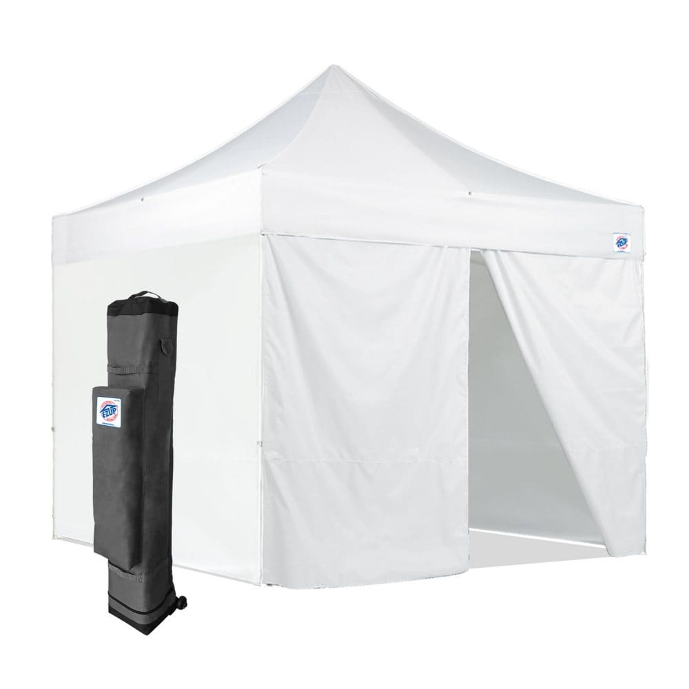 E-Z UP 10’ x 10’ Commercial Canopy - Outdoor Canopy Tents - E-Z